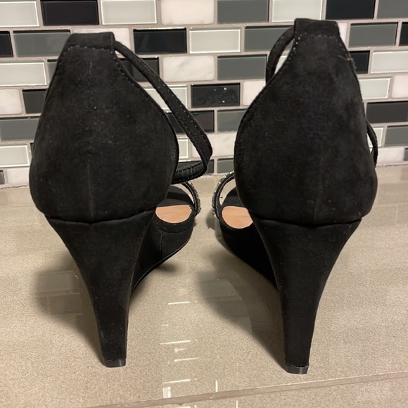 Simply be, wedge, suede sandals - Picture 6 of 9